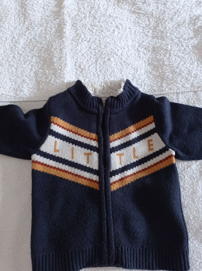 Veste laine pour garçon marque tape à l'oeil 18 mois - photo numéro 4