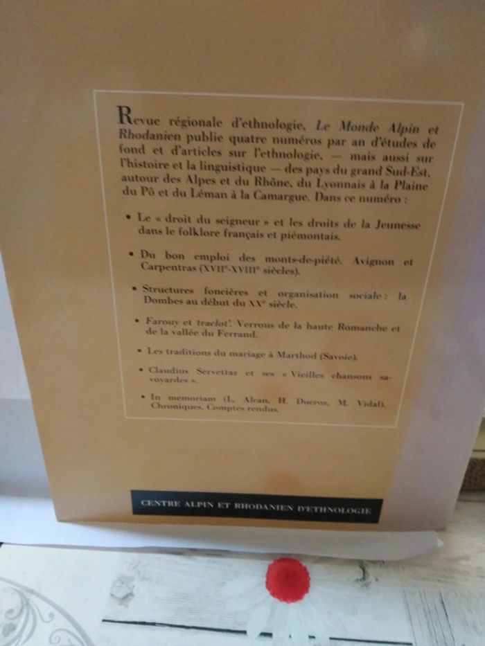 Le monde alpin et rhodanien - photo numéro 2