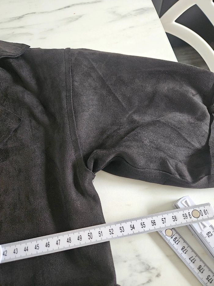 Noemie & Co veste noir en daim XL - photo numéro 8