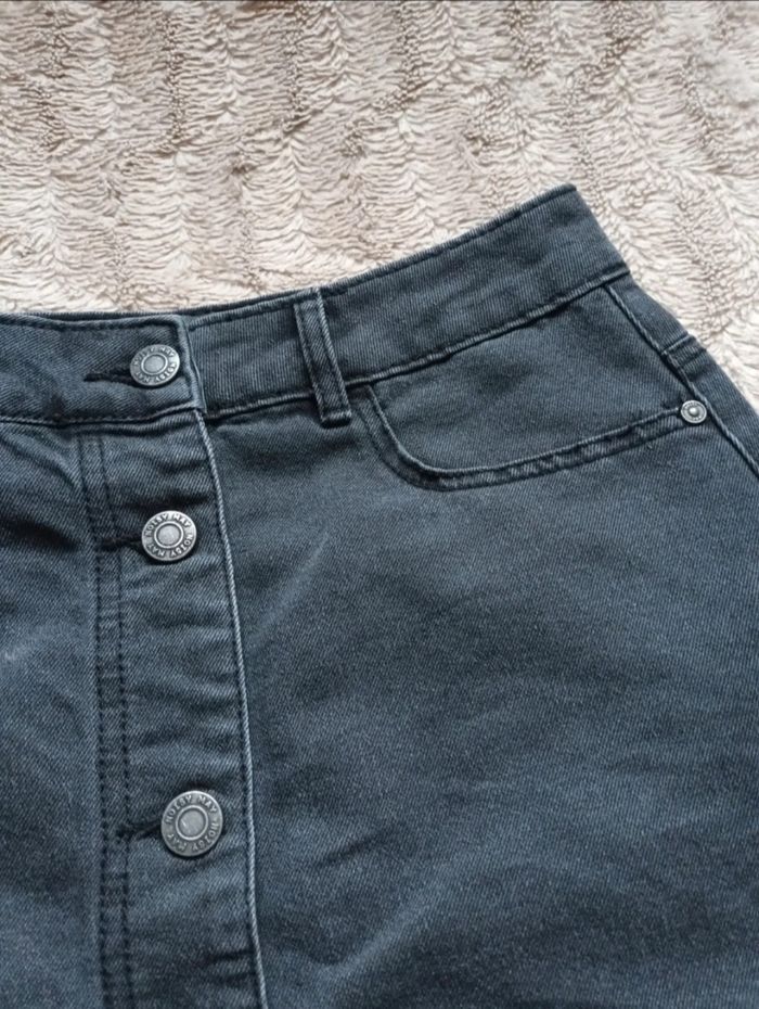 Jupe en Jean Femme Grise Foncée / Noire 🐨🌻 - photo numéro 4