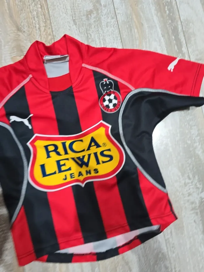 Maillot de foot vintage #orianablgarcon3ans - photo numéro 4