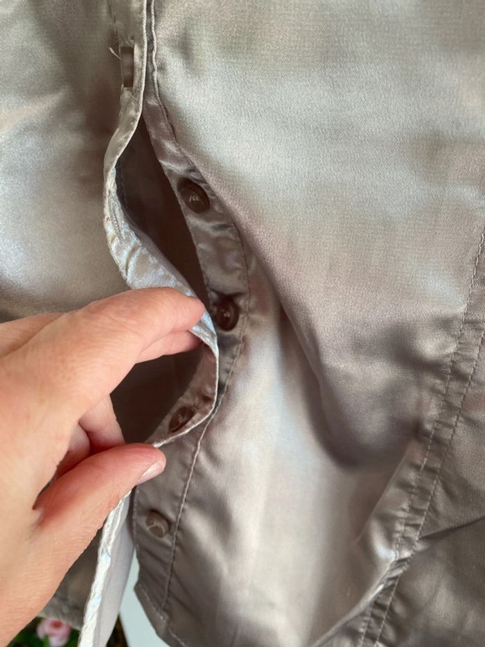 Chemise effet luisant taille M - photo numéro 5