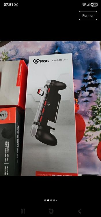 Lot d'accessoires neufs Nintendo switch divers