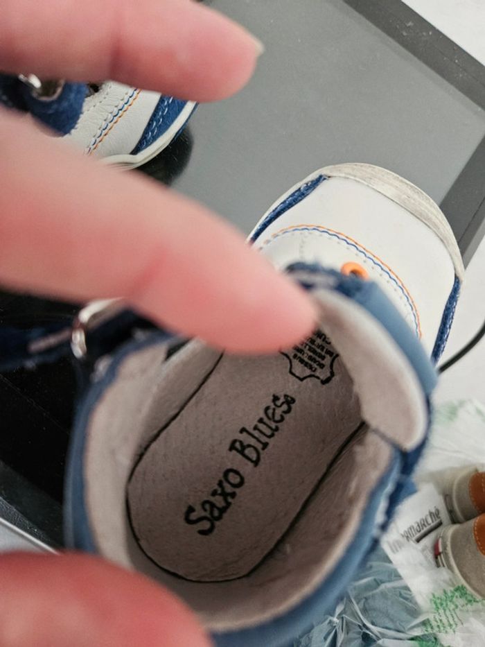 Chaussure bébé cuir Pointure 18 U26 - photo numéro 6