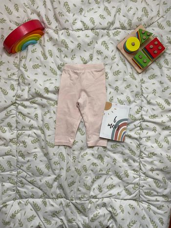 legging rose 6 mois tape à l'oeil