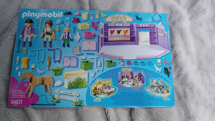 Playmobil boutique d'équitation city life 9401 - photo numéro 3