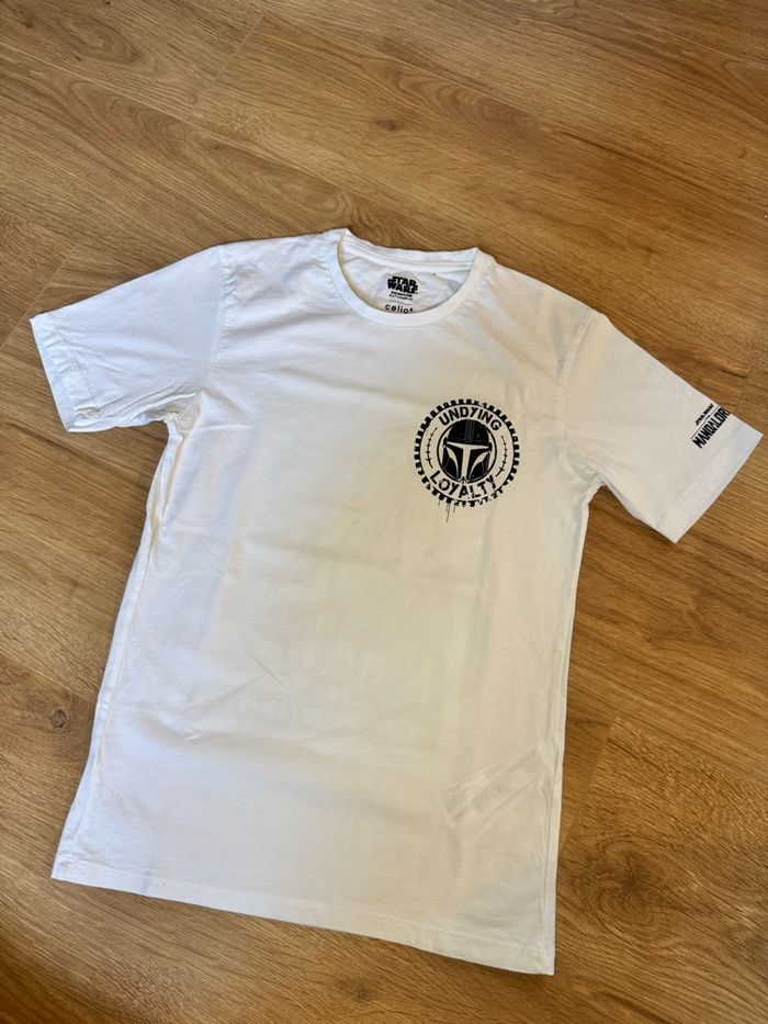 T-shirt Celio The Mandalorian blanc - photo numéro 2