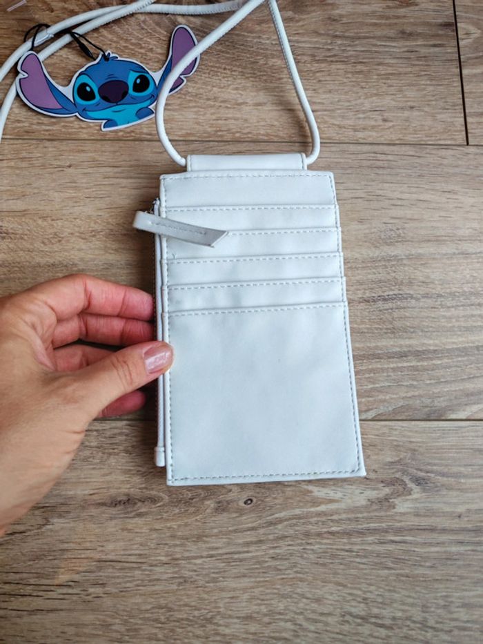 Sac tour de cou pochette téléphone Pochette bandoulière Stitch Disney - photo numéro 3