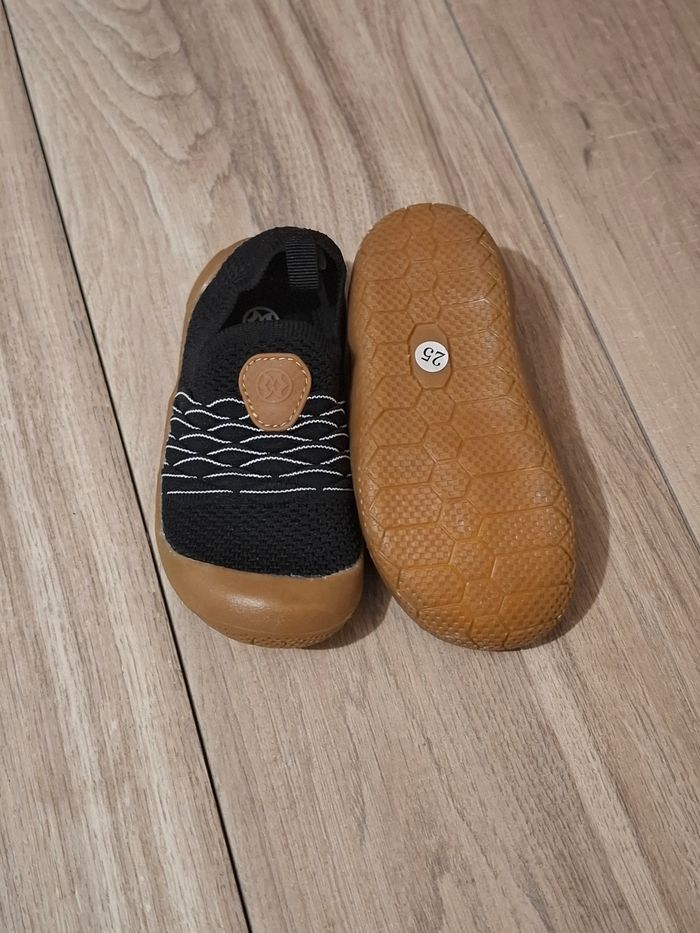 Chaussure chausson mémoire de forme enfant bébé noir - photo numéro 2