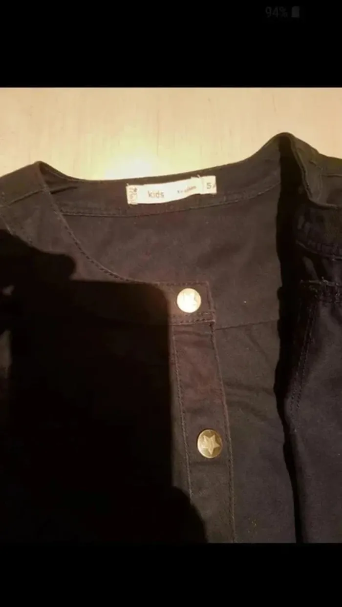 Veste type "Veste en jean " fille - photo numéro 2