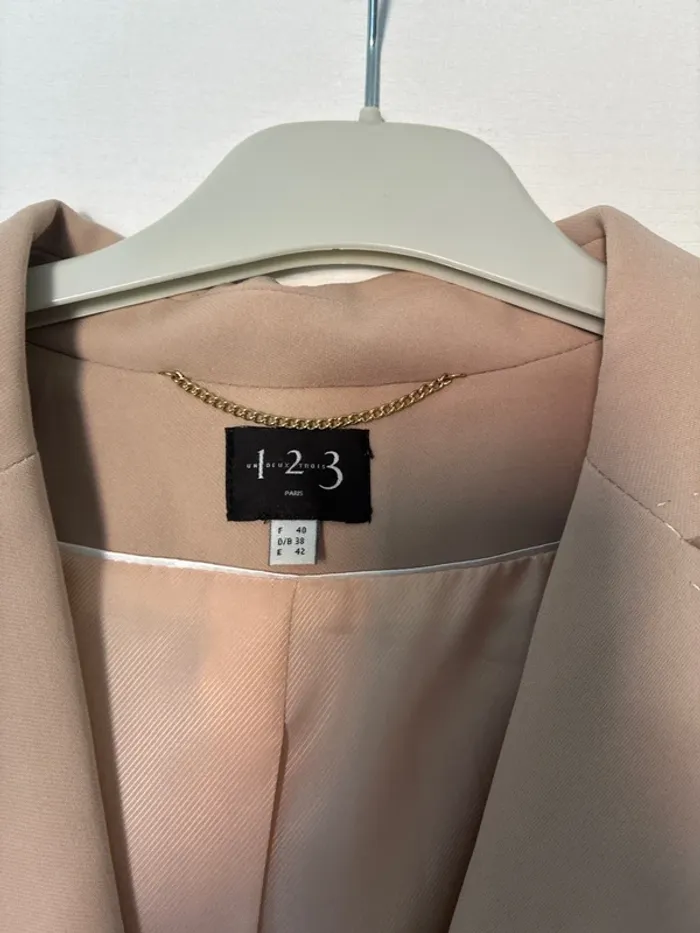 Blazer beige - photo numéro 2