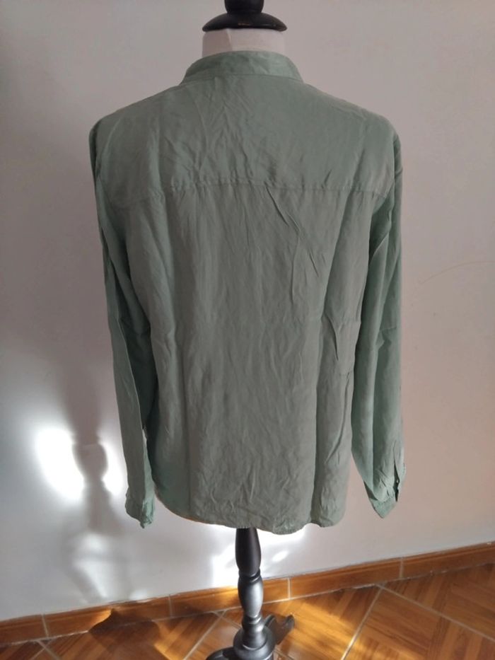 Chemise Caroll t44 100%soie - photo numéro 6