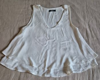 Top fluide blanc