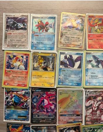 Lots de Cartes Pokémon bloc ex
