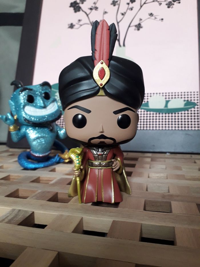 Lot de 2 Funko Pop Disney : Jafar The Royal Vizier #542 , Genie With Lamp Diamond Collection #476 - photo numéro 8