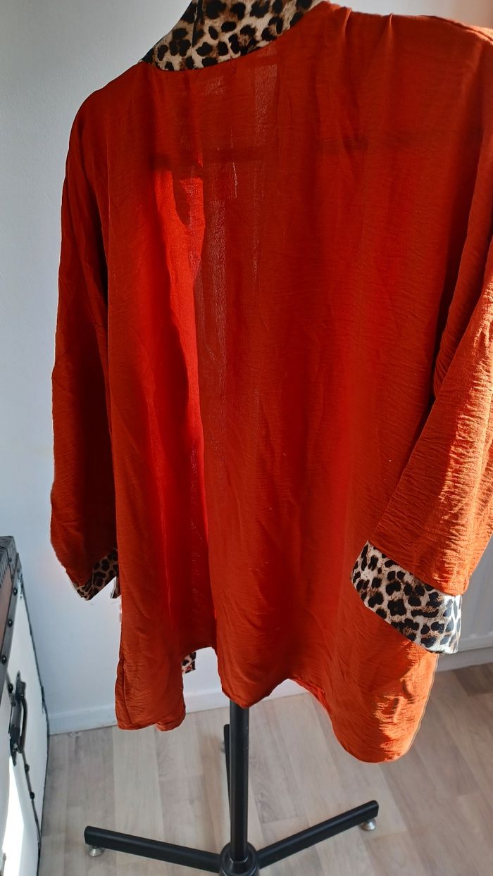 Veste et bandes léopard