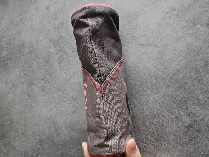 Trousse fourre-tout pour école ronde - Grise & rose - Fouganza - photo numéro 4