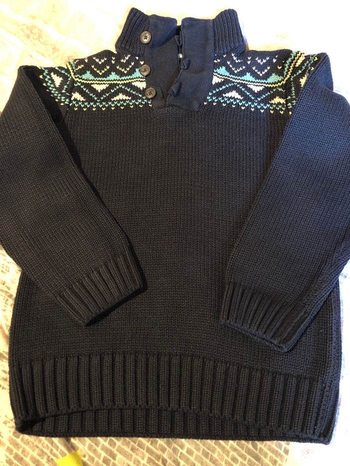 Pull chaud 8 ans