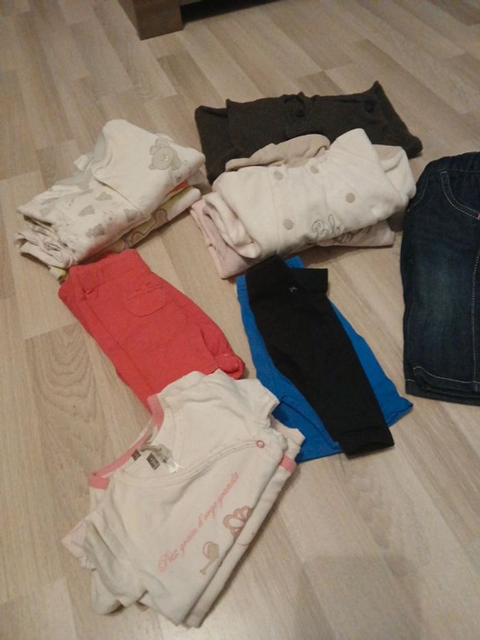 bébé fille 1 mois lot - photo numéro 3