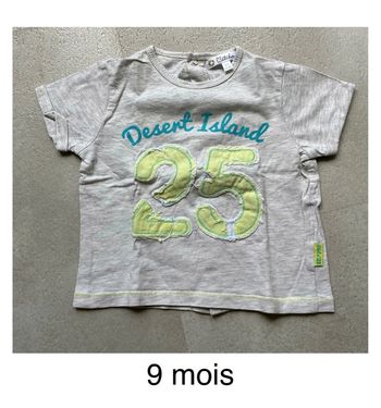 Tee-shirt 9 mois