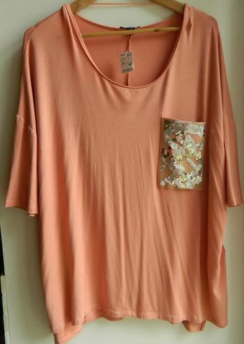 T shirt manches 3/4 "Kiabi" neuf