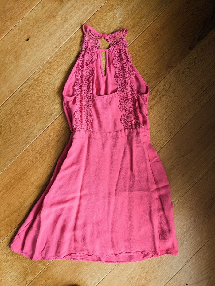 Robe rose ceintrée taille 36 Kookaï - photo numéro 4