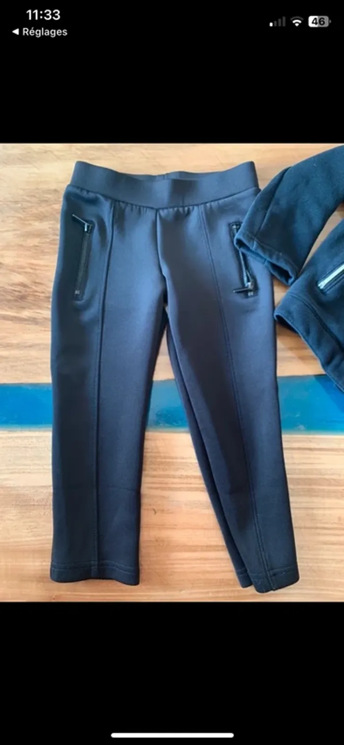 Ensemble noir Disney Minnie taille 3 ans - photo numéro 2