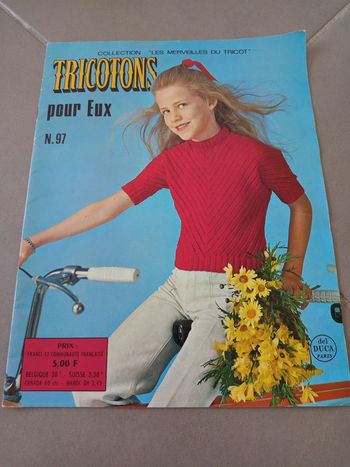 Magazine tricotons pour eux enfants