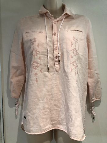 Chemise Oxbow taille 38 rose pâle