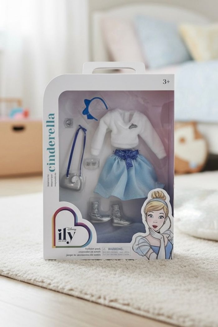 Lot 5 boites de vêtements princesse Disney poupée « barbie » - photo numéro 4