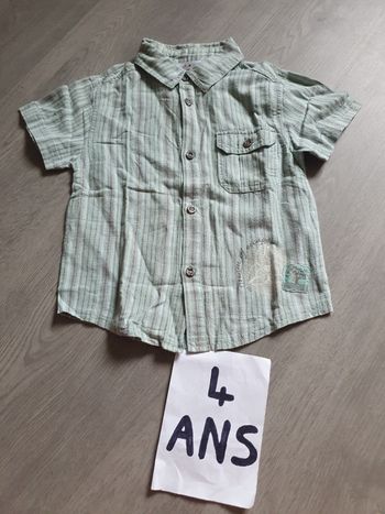 Chemise 4ans garçon