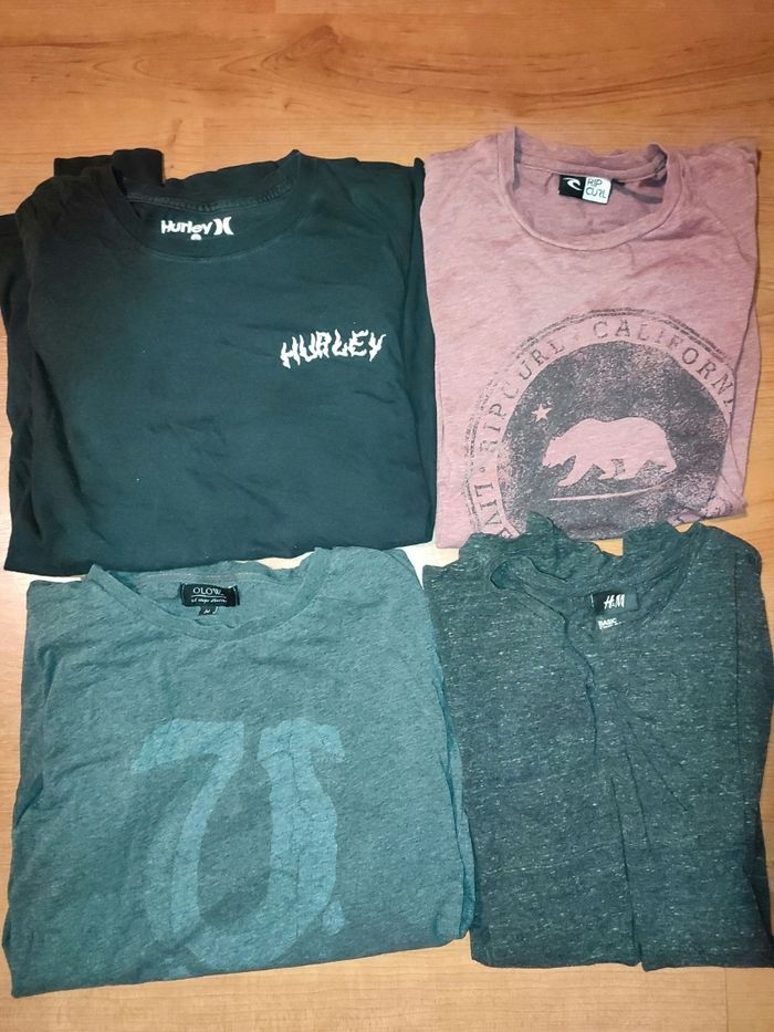 Lot tee shirts