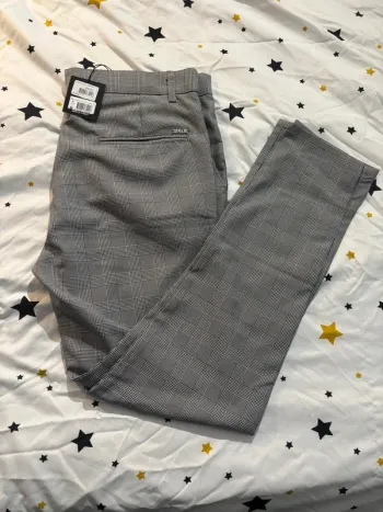Pantalon carreau homme taille 46 neuf avec étiquette