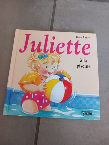 Livre Juliette à la piscine