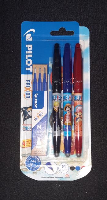 Stylos effaçables pilot frixion  One piece