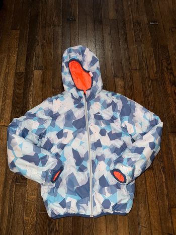 Manteau de ski wed’ze 12 ans Réversible Légères traces