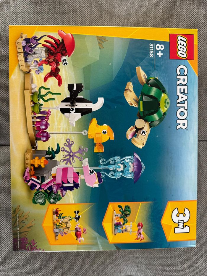 LEGO 31158 Sea Animals – Creator 3-in-1 – Neuf, Scellé