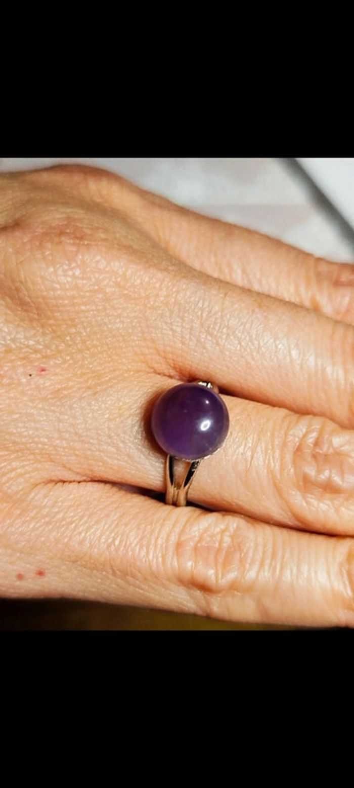 Bague Améthyste AA - photo numéro 4