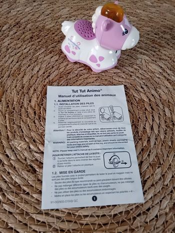 VTECH Animo Chouquette Jolie ponette