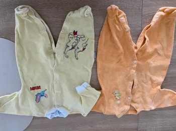 Lot de 2 pyjamas bébé 6 mois
