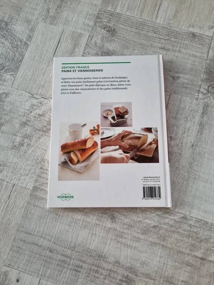 Livre Thermomix Pains et Viennoiseries - photo numéro 2