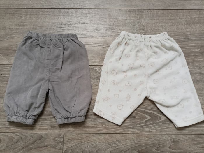 Lot de 2 pantalons (3 mois) - photo numéro 2