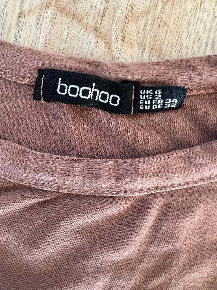 Top épaulettes femme Boohoo - photo numéro 4