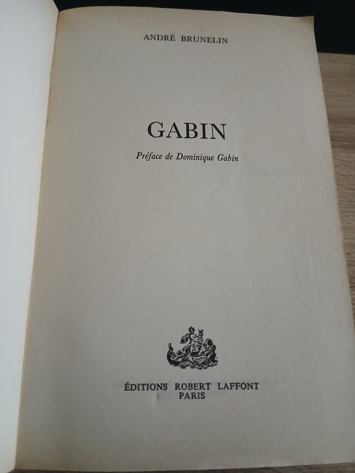 Livre biographie Gabin - photo numéro 3
