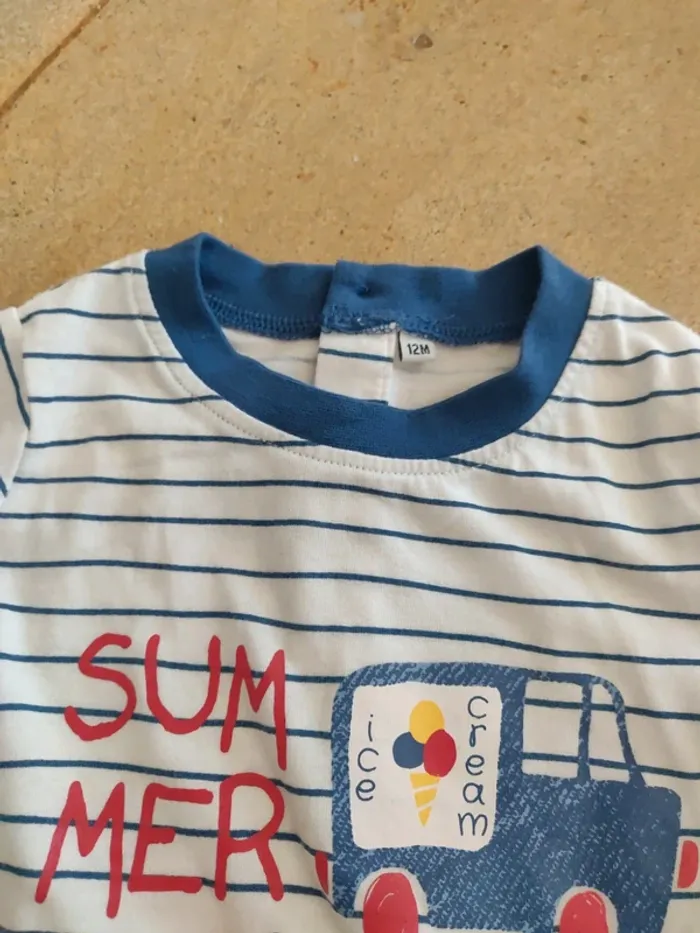 T-shirt rayé - photo numéro 2