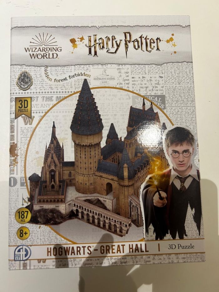 Puzzle 3D Harry Potter great hall 1