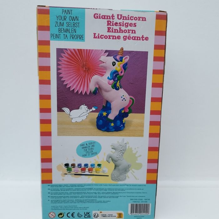 Licorne géante a peindre - photo numéro 6