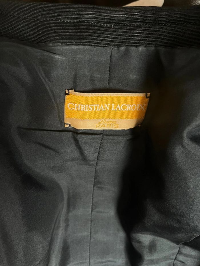 Veste courte vintage Christian Lacroix - Taille S - photo numéro 10