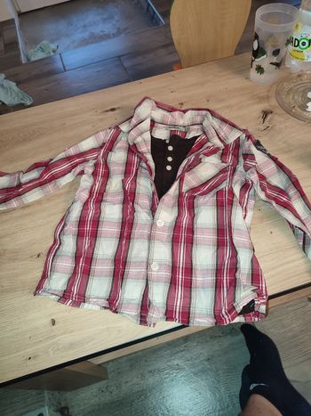 Chemise tape a l'oeil