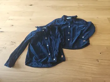 Lot chemises velours